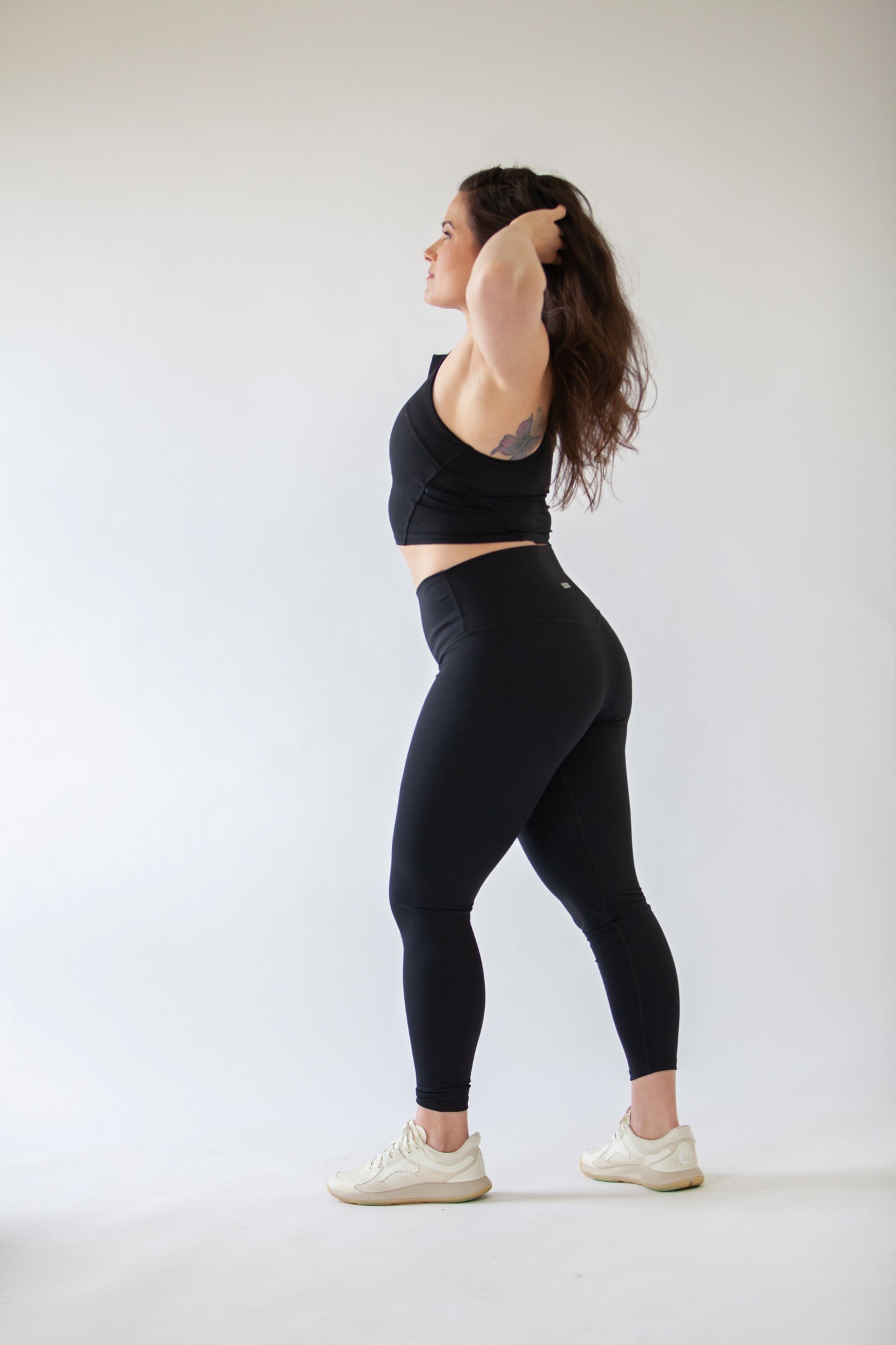 High Rise Leggings- Black