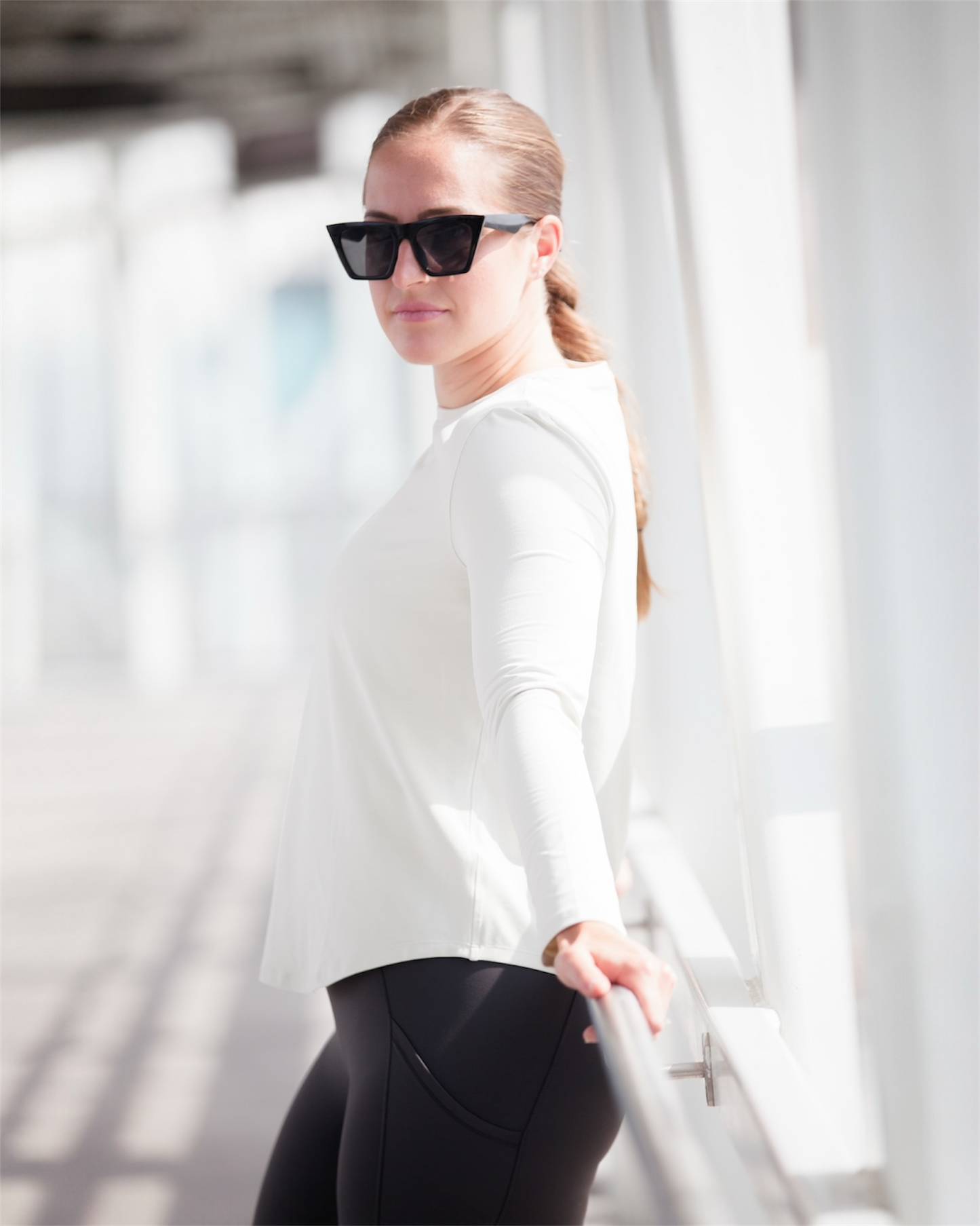 Flow Long Sleeve- Vanilla