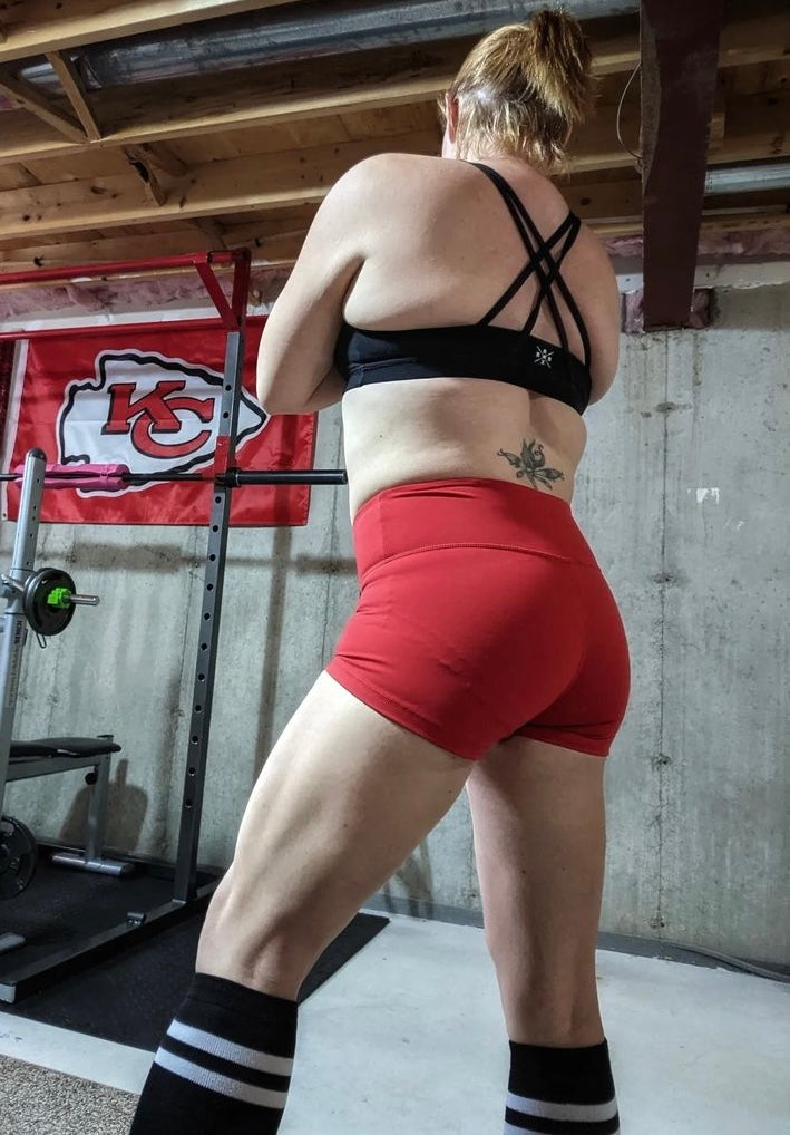 Red 2.5” Shorts