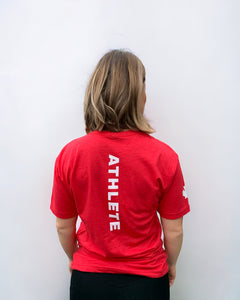 Athlete T-Shirt- Red