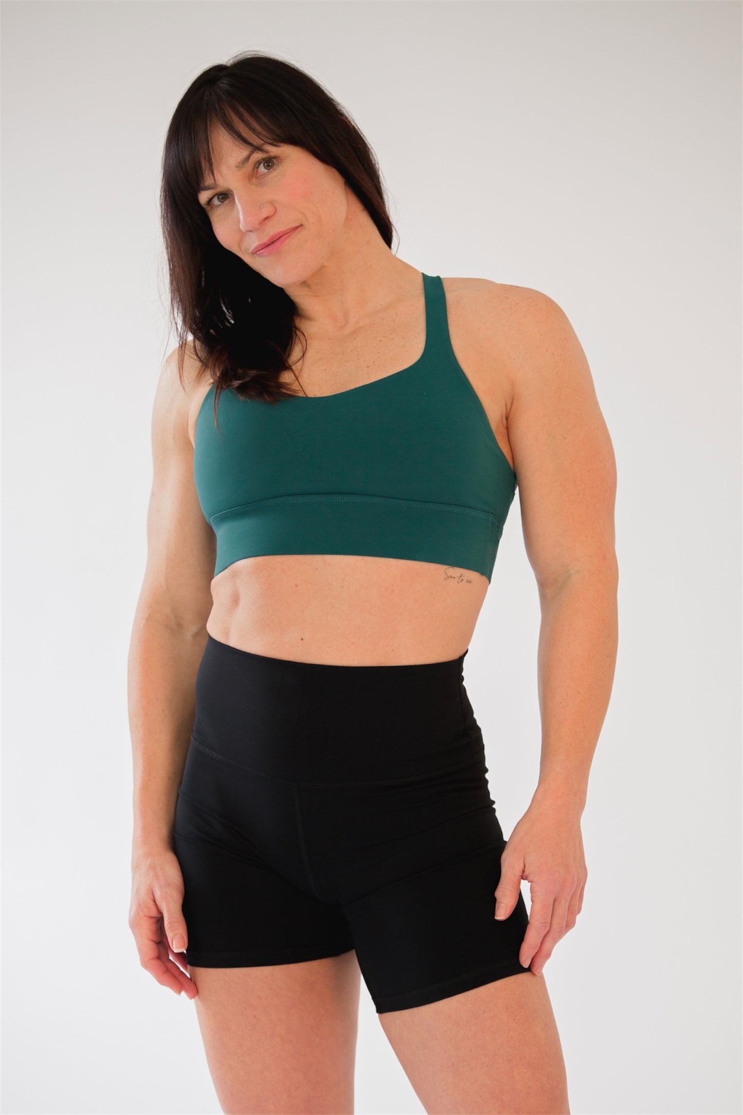 Empower Bra- Dark Teal