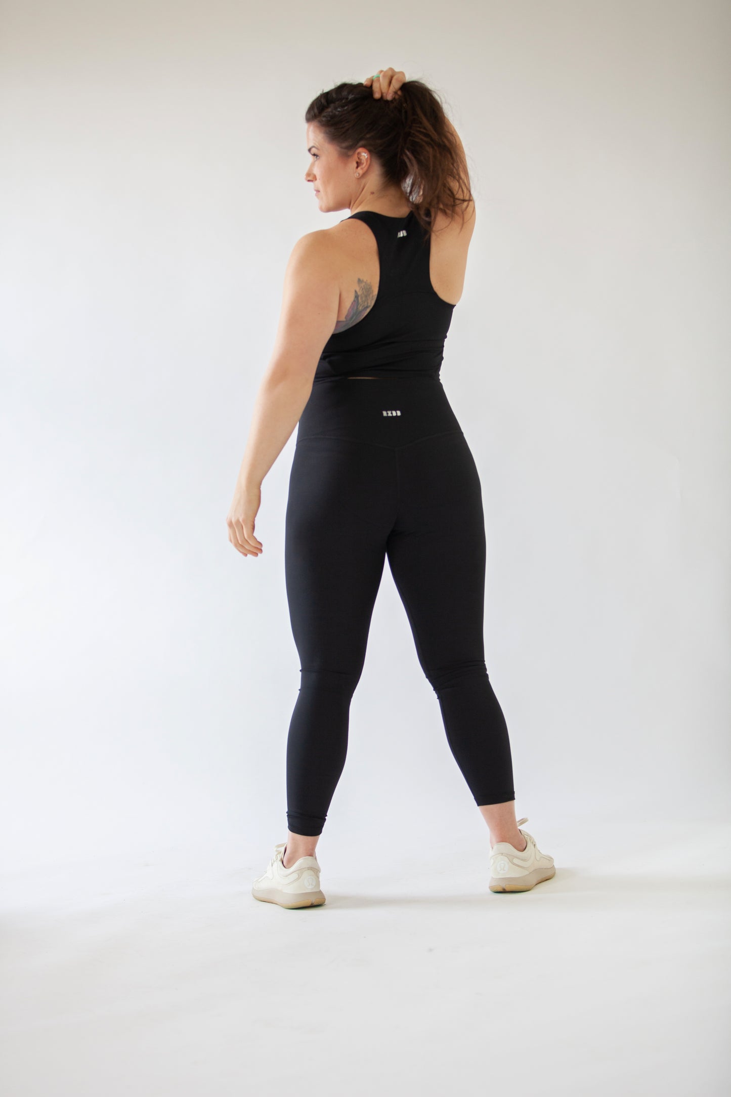 High Rise Leggings- Black