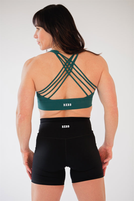 Empower Bra- Dark Teal