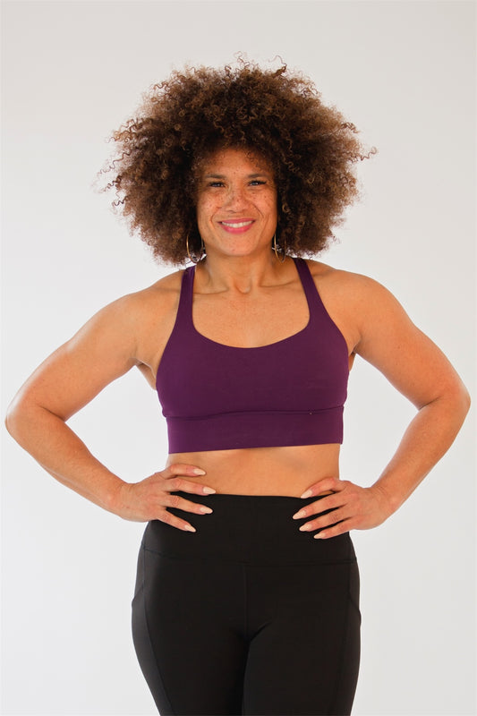 Empower Bra- Plum