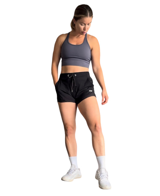 RXBB High Rise Relaxed Fit Shorts