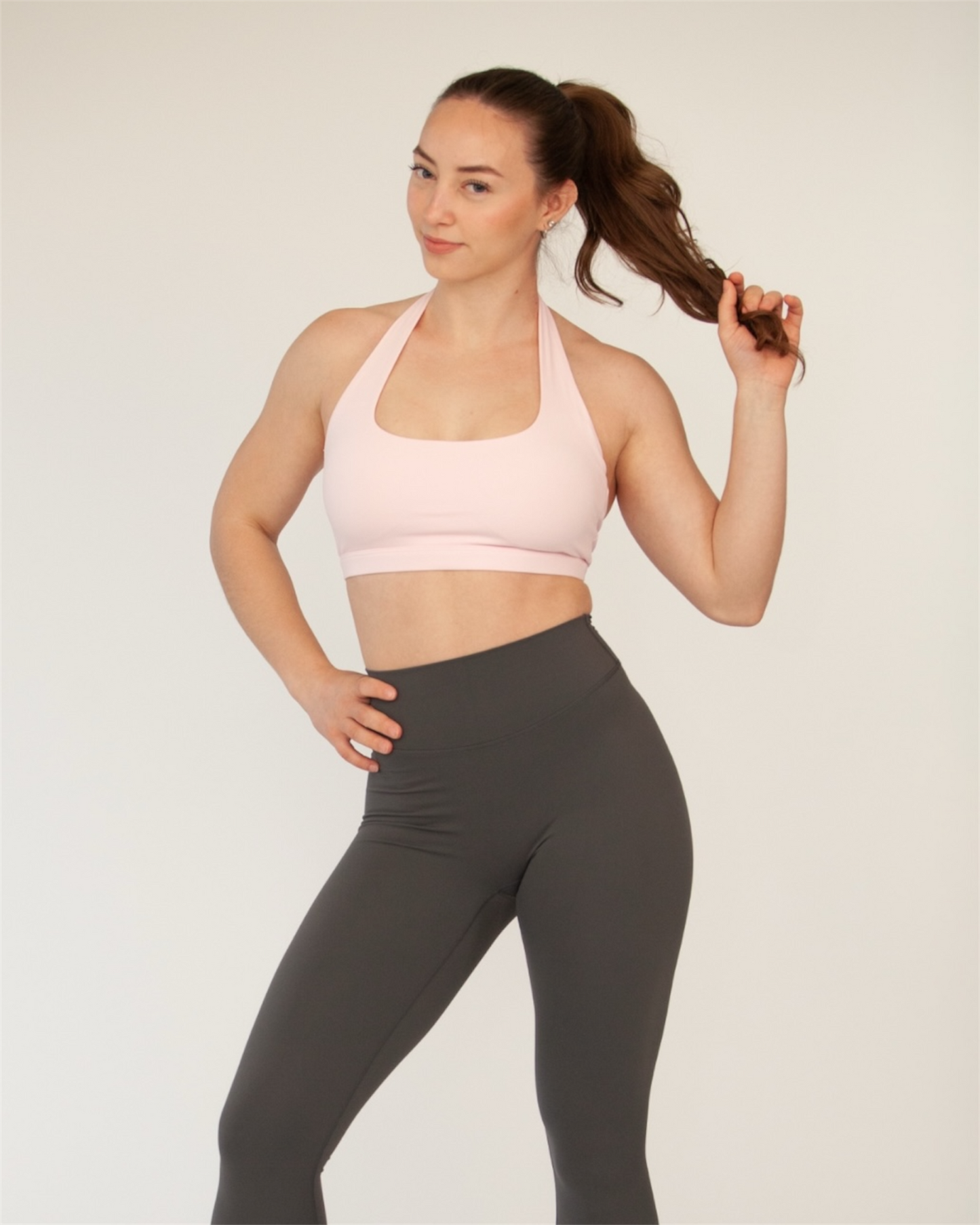 Lift Halter Bra- Ballet Pink