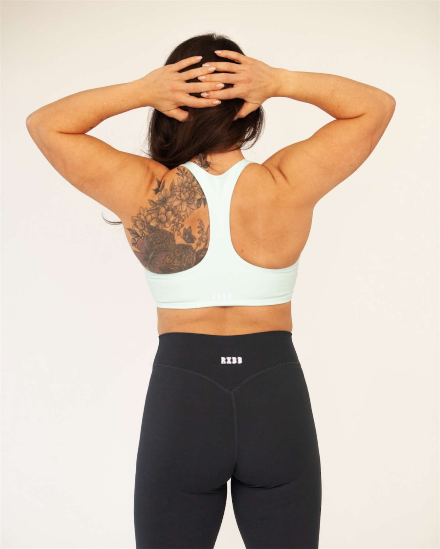 Bare Racerback Bra- Halo Blue