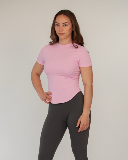 Sculpt Tee- Cotton Cloud