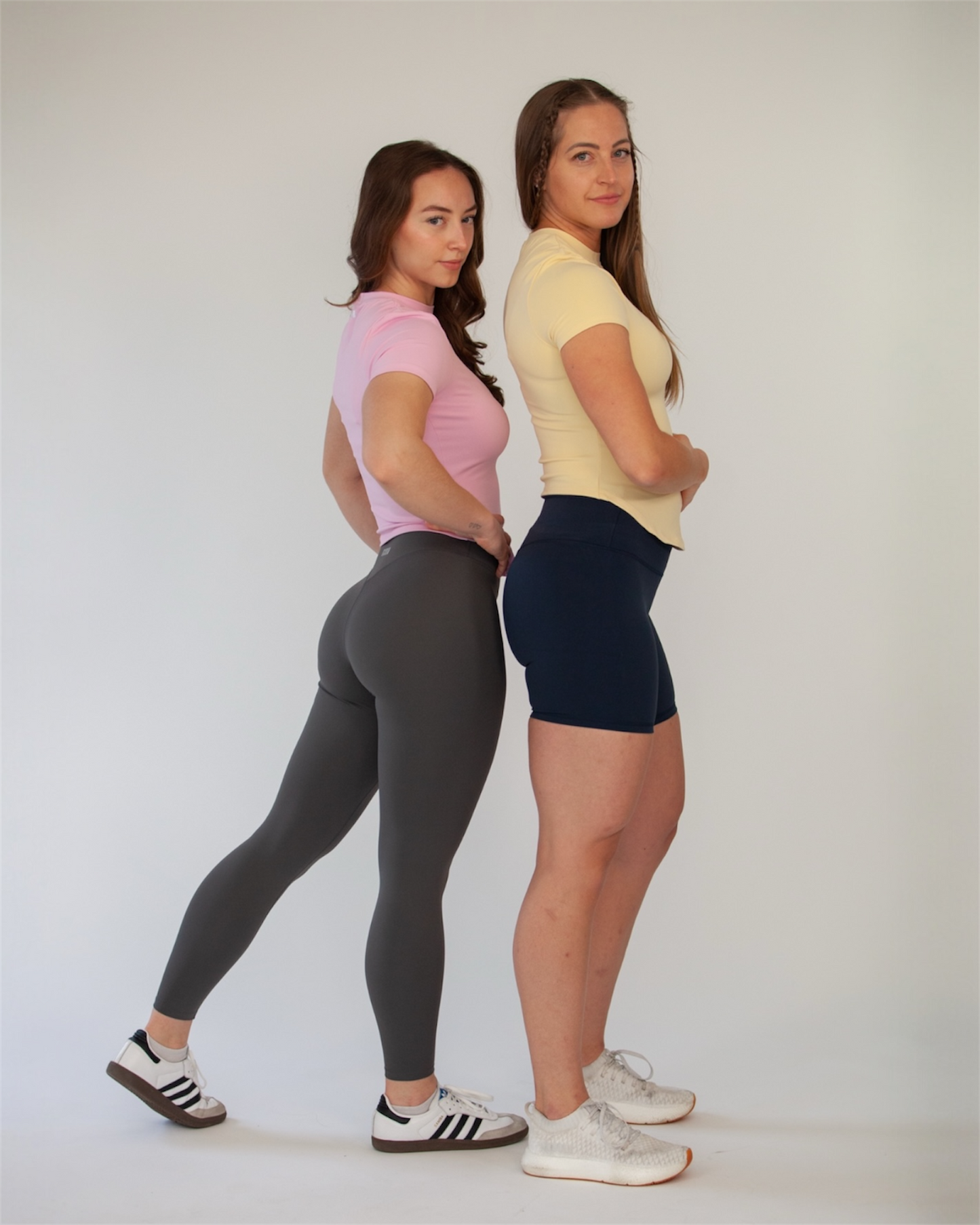 Sculpt Tee- Lemon Cream