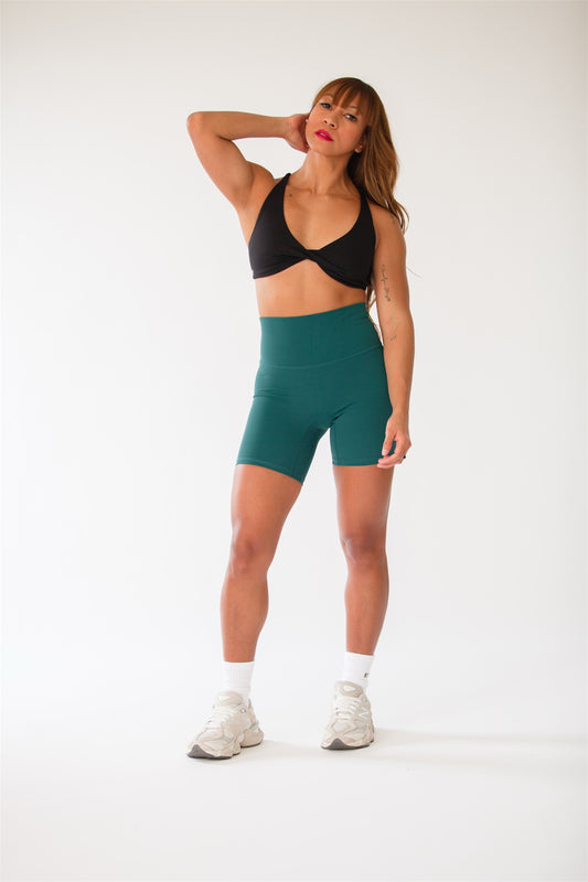 6” Seamless Shorts- Dark Teal