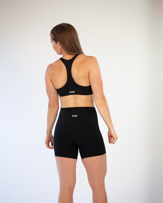 Bare Racerback Bra- Black