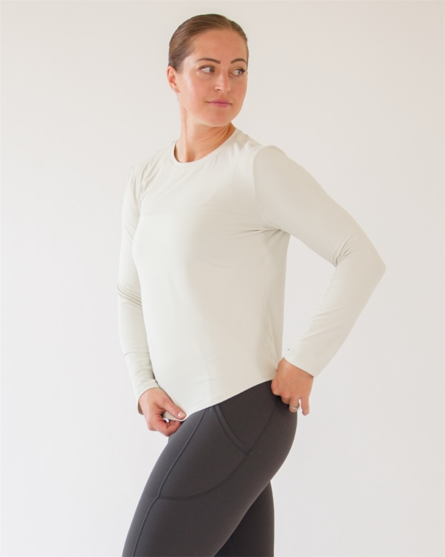 Flow Long Sleeve- Vanilla