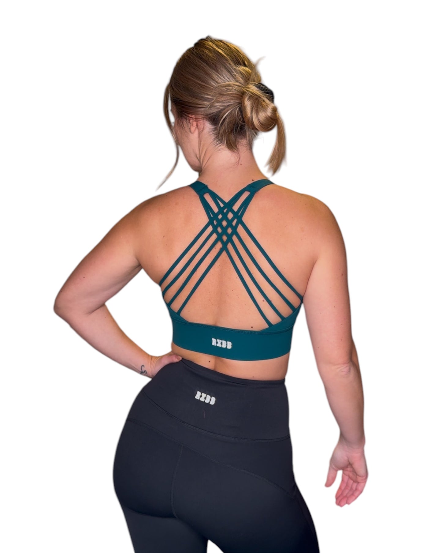 Empower Bra- Dark Teal