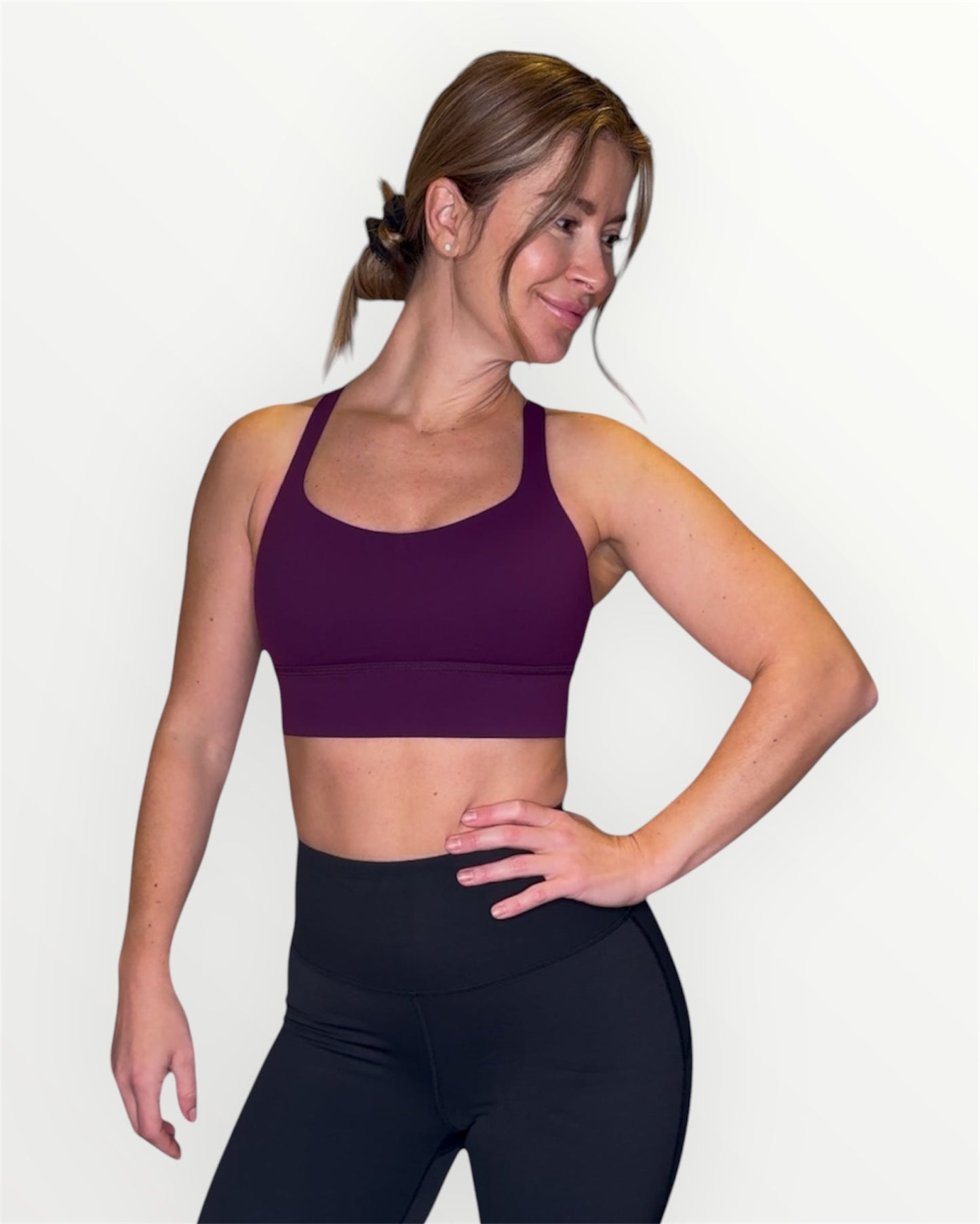 Empower Bra- Plum