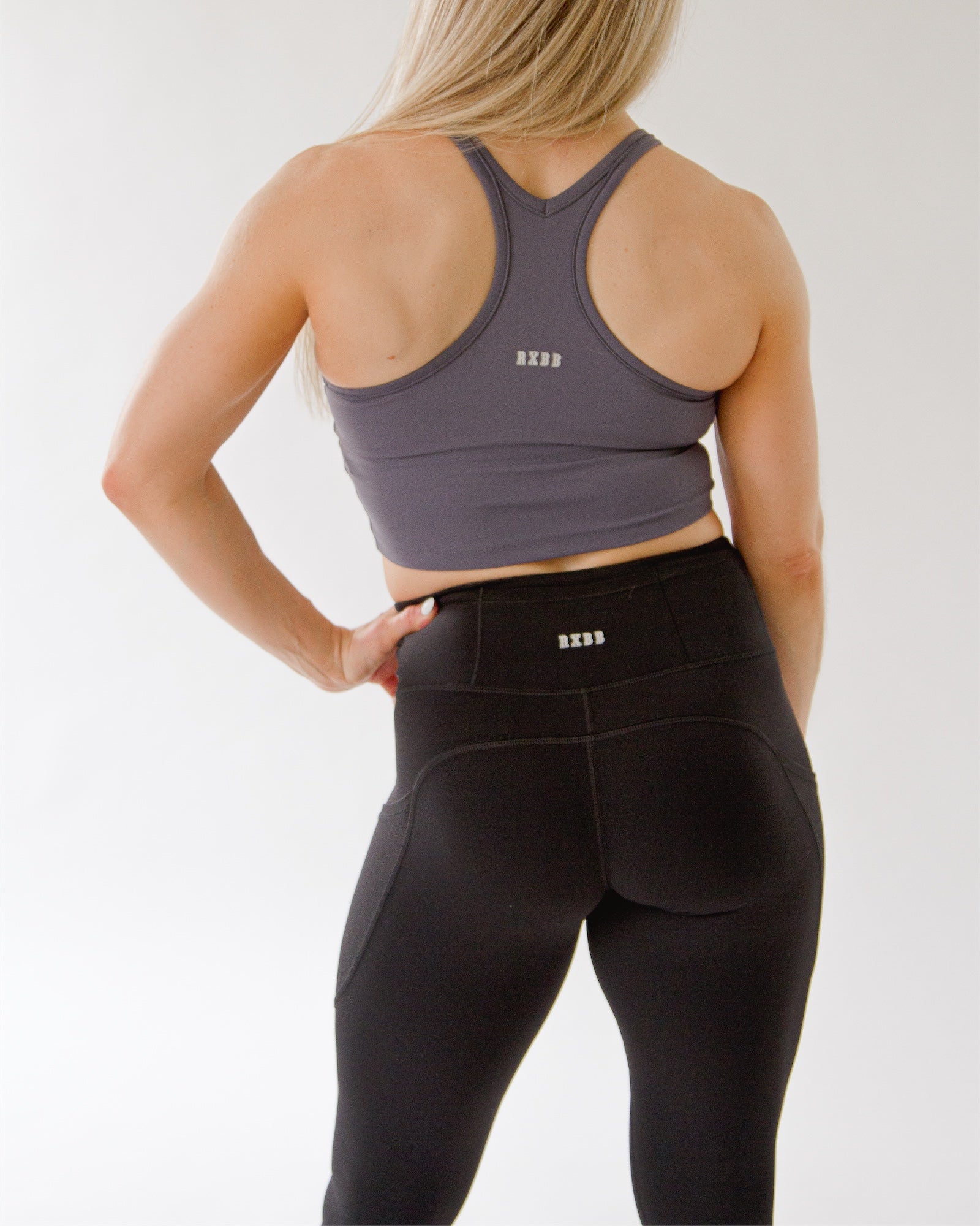 Threadbare Fitness Tall gym leggings in black 
