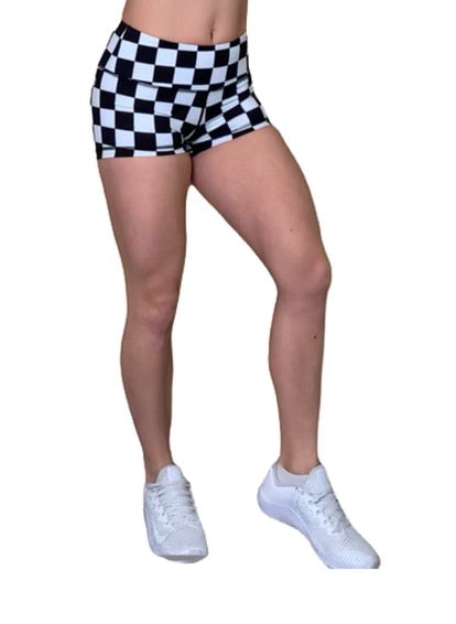 2.5” Shorts- Checkers